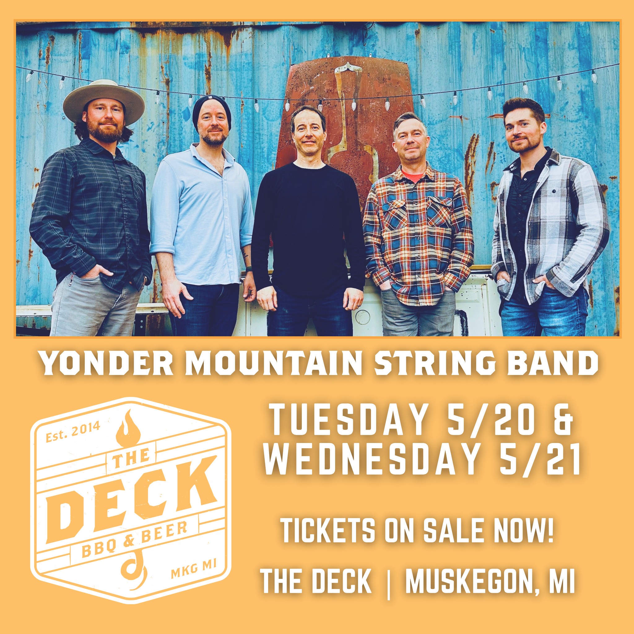 Crankin’ up those beach vibes in a few weeks 🌊 Headed back to the shores of Lake Michigan on May 20 + 21 to kick off summer at The Deck in Muskegon, MI!