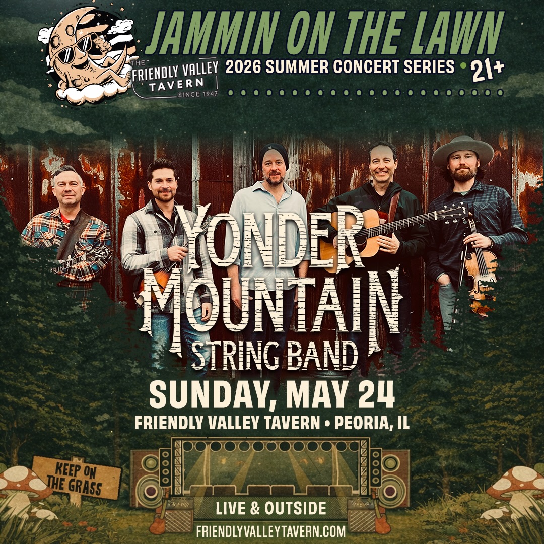 Peoria, we still wanted to spend Memorial Day Weekend with you 🌞 So we’re bringing the party to “Jam on the Lawn” at @friendlyvalleytavern on Sunday, May 24. Hope to see a whole lot of familiar faces out there!